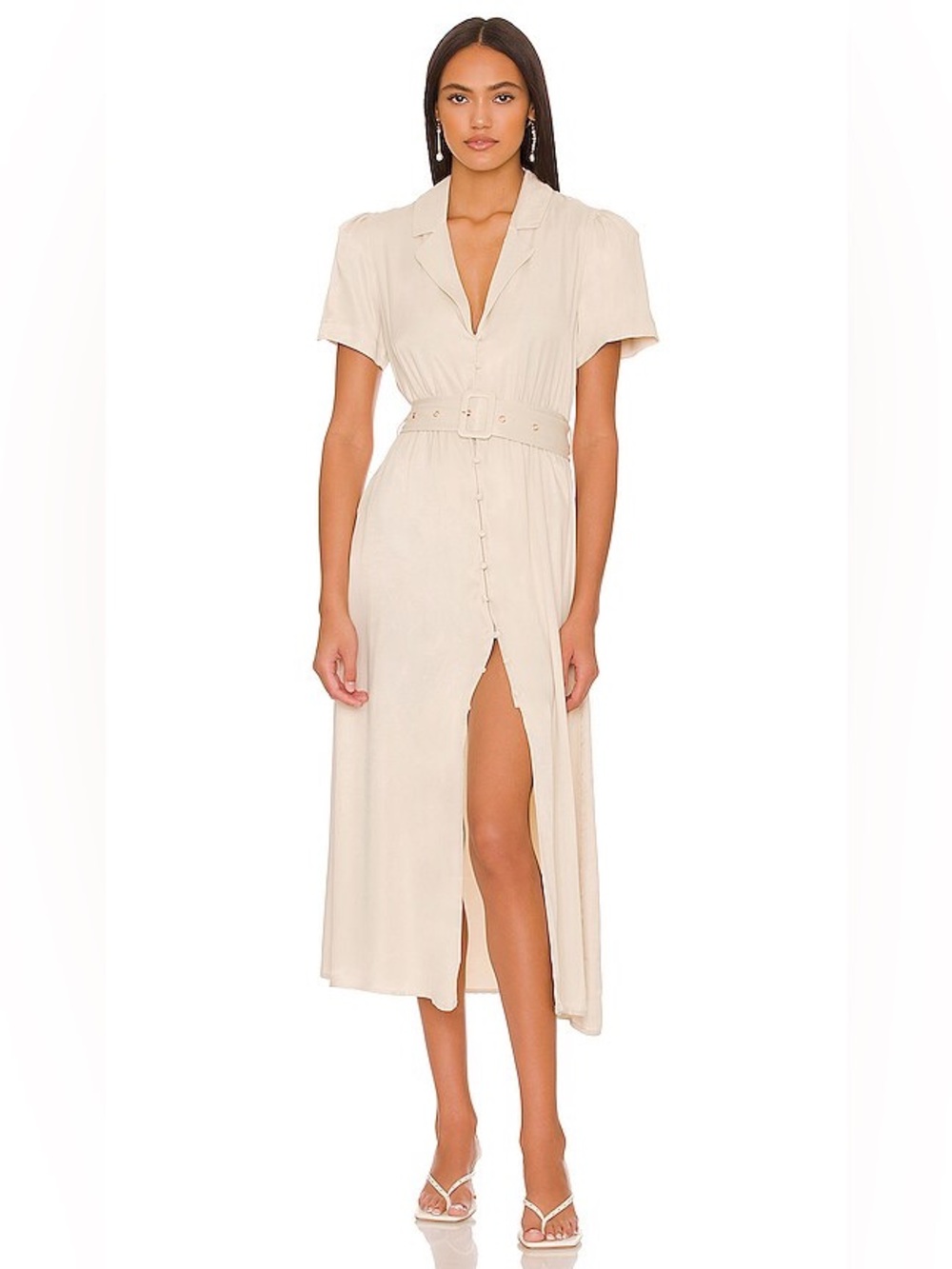 NWT WEWOREWHAT Camp Collar Shirt Dress - Size Medium